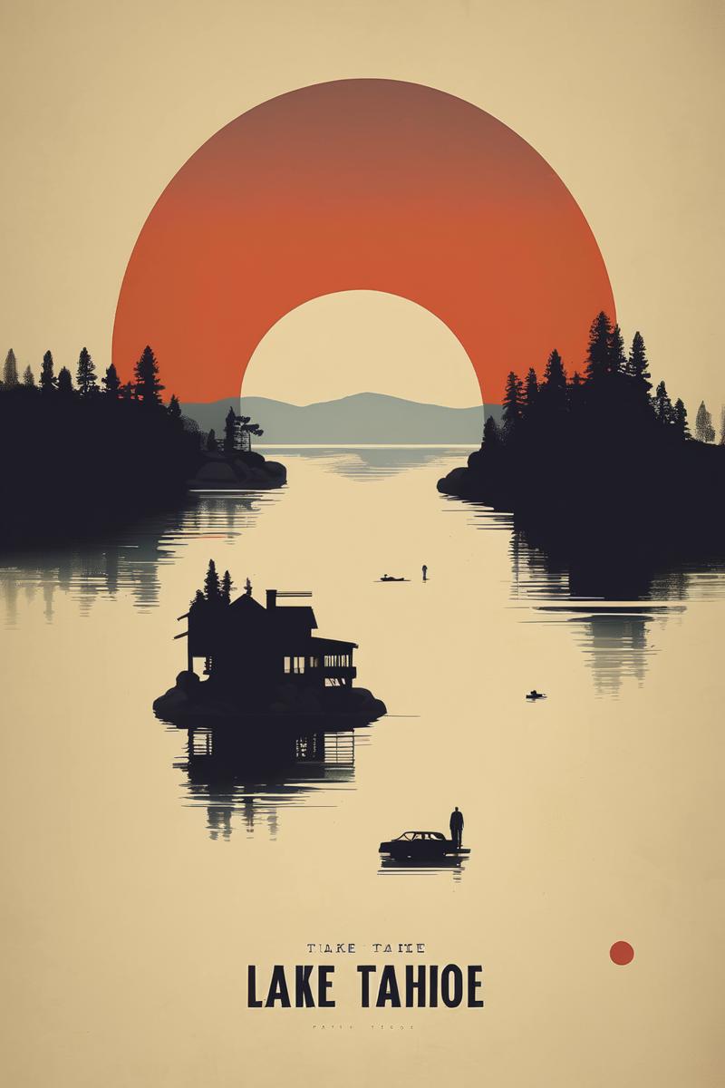 00257-3911200362-_lora_Olly Moss Style_1_Olly Moss Style - minimalist art poster for the lake tahoe scenes in godfather part 2.png